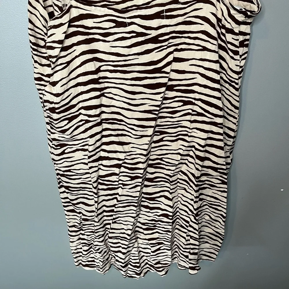 Urban Outfitters x Motel Rocks Zebra Print Slip Dress